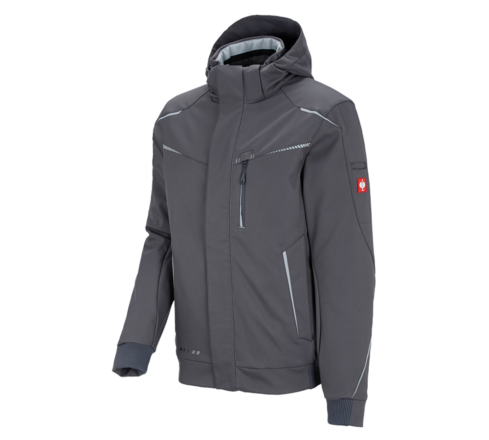 Plumbers / Installers: Winter softshell jacket e.s.motion 2020, men's + anthracite/platinum