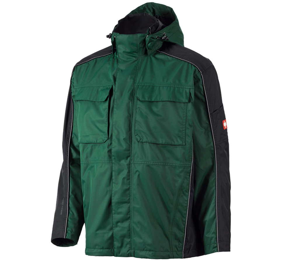 Plumbers / Installers: Functional jacket e.s.prestige + green/black
