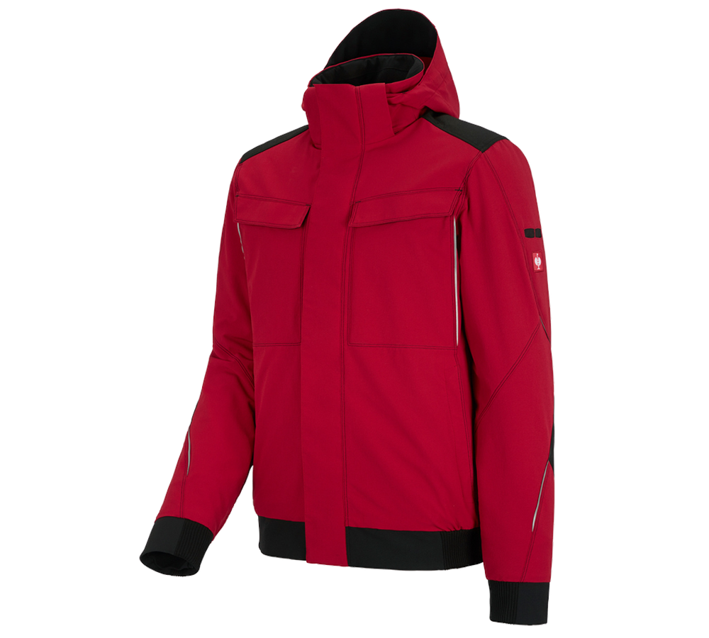 Joiners / Carpenters: Winter functional jacket e.s.dynashield + fiery red/black