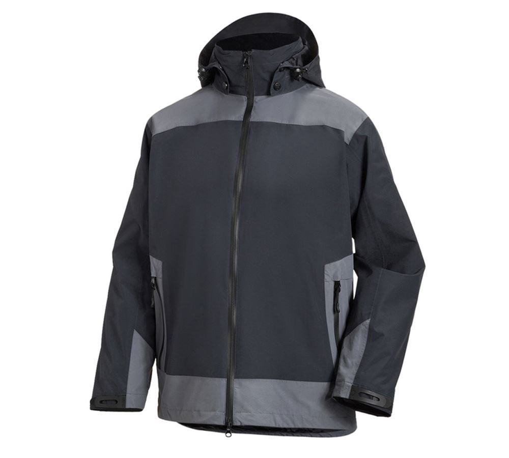 Plumbers / Installers: e.s. 3 in 1 functional jacket, men + graphite/cement