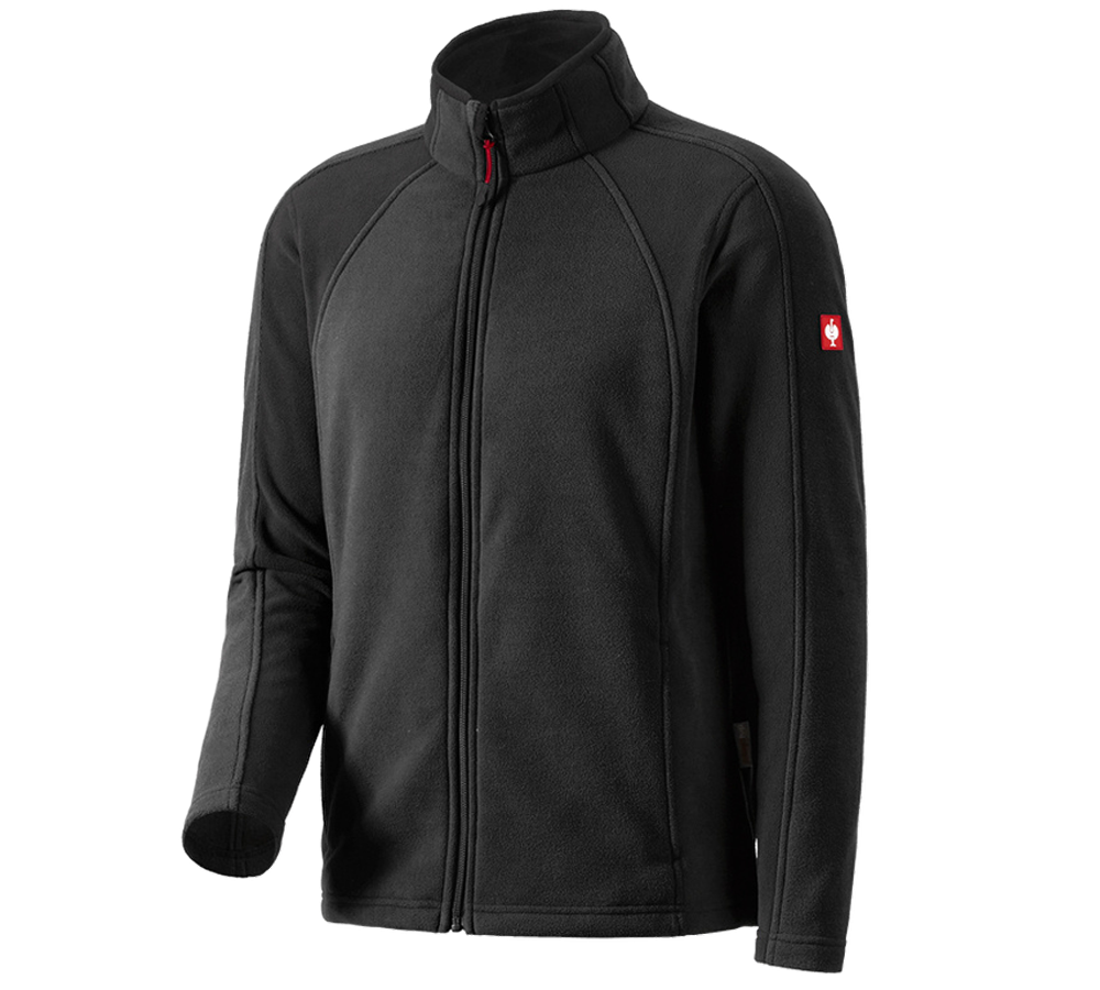 Joiners / Carpenters: Microfleece jacket dryplexx® micro + black