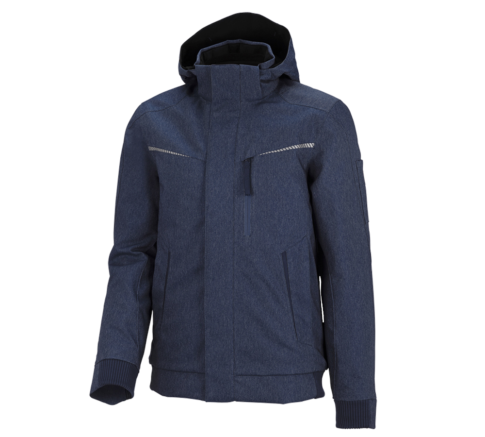 Cold: Winter functional pilot jacket e.s.motion denim + indigo