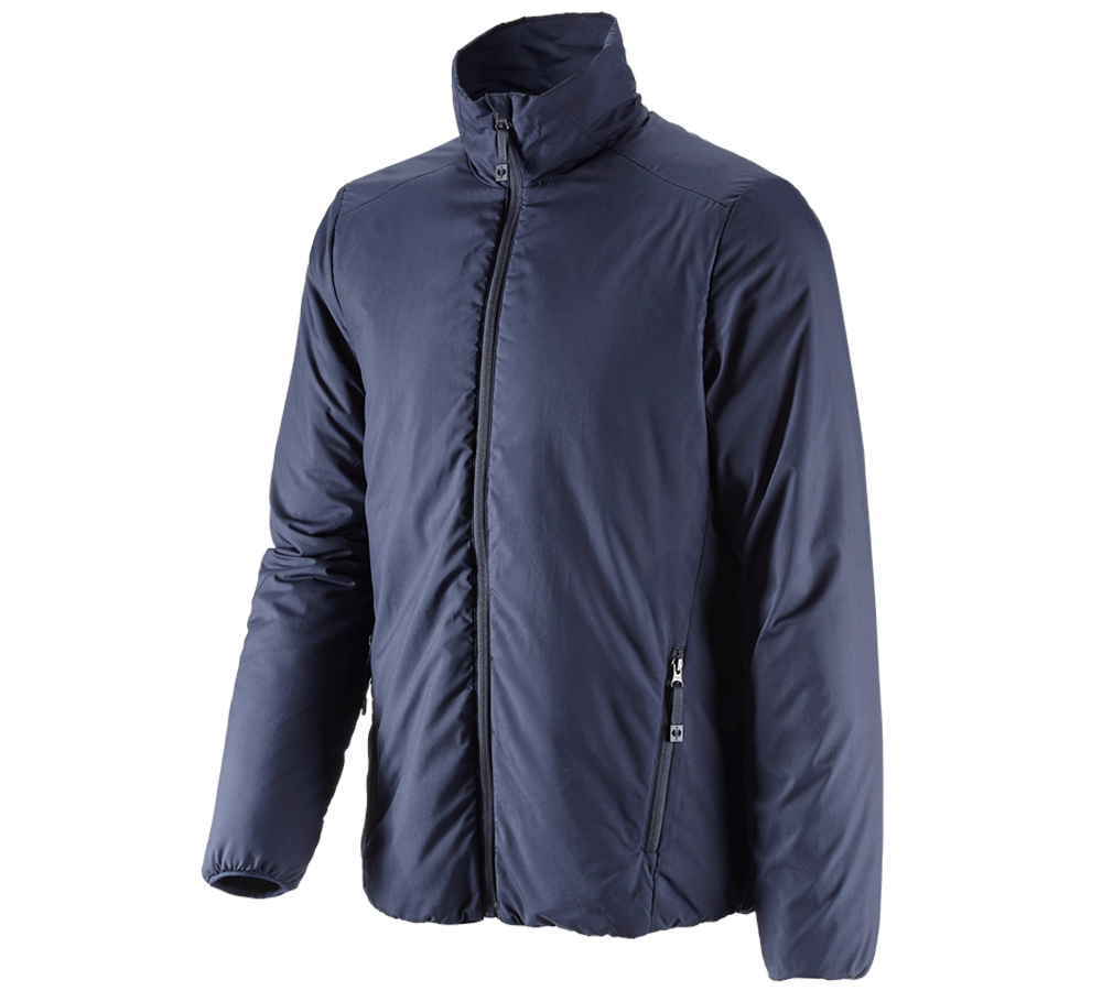 Work Jackets: e.s. Padded jacket CI + navy