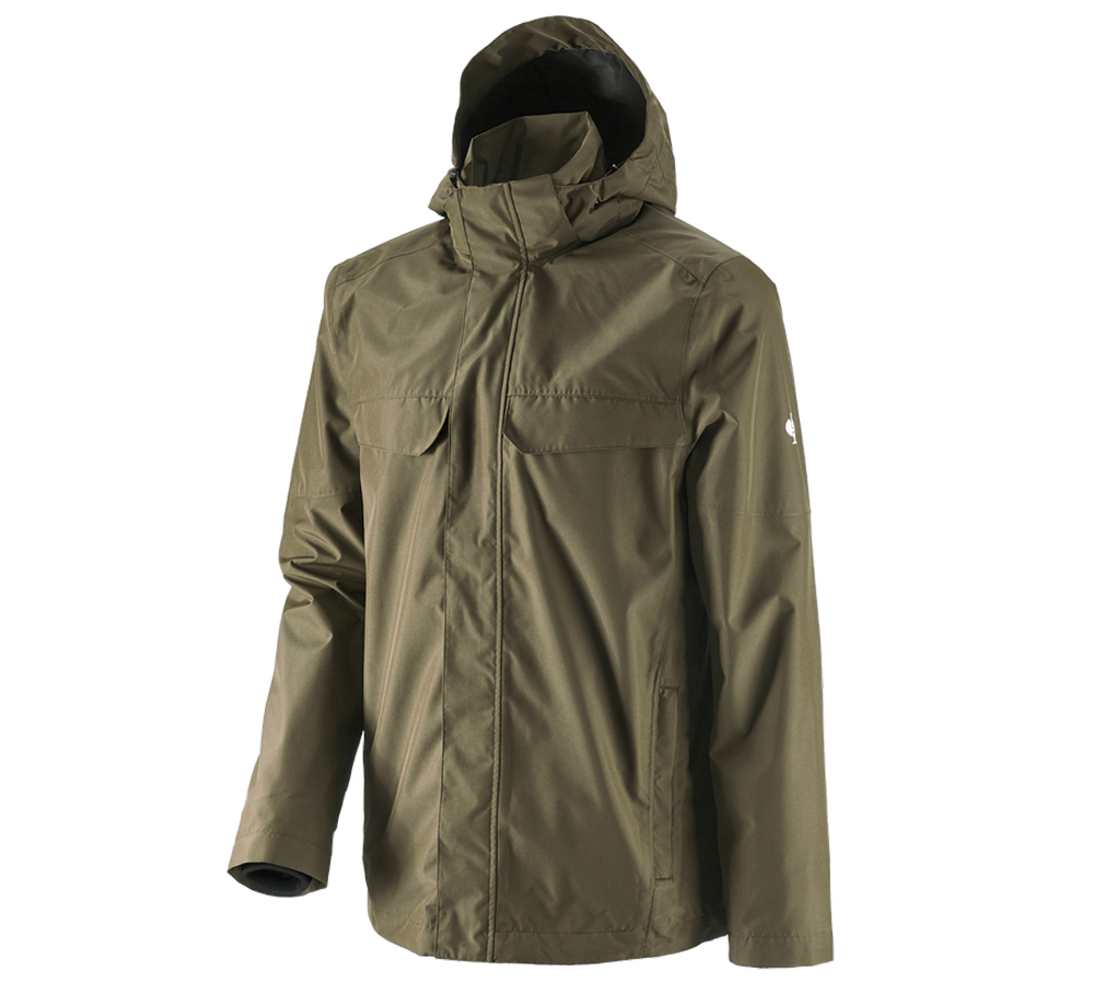 Topics: Rain jacket e.s.concrete + mudgreen