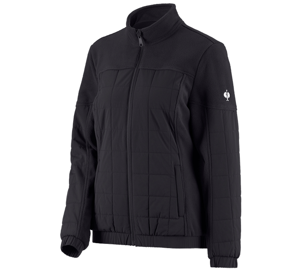 Topics: Hybrid fleece jacket e.s.concrete, ladies' + black