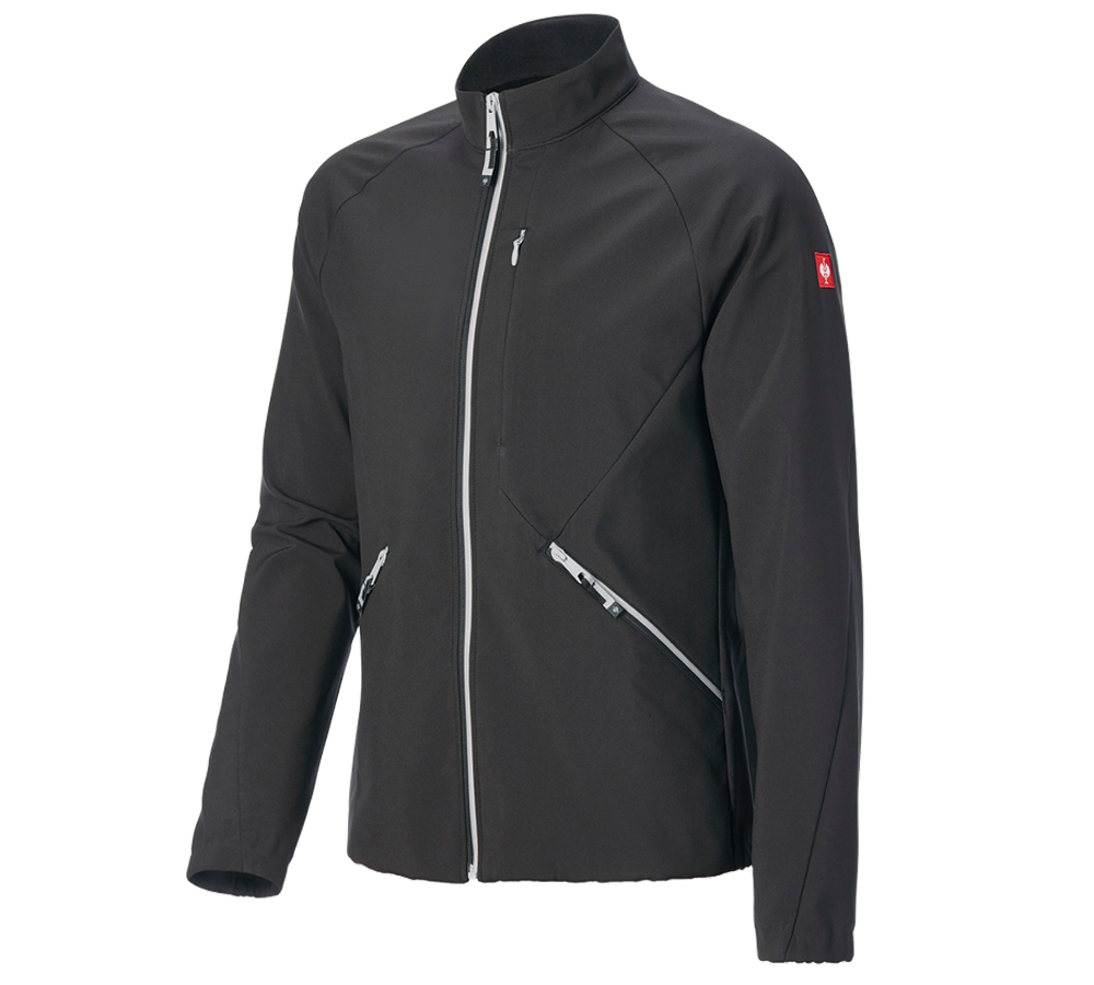 Topics: Softshell jacket e.s.ambition + black/platinum