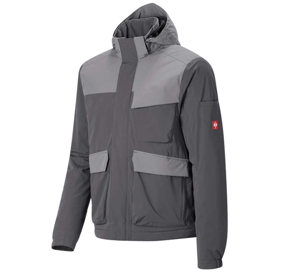 Topics: Winter jacket e.s.trail pure + carbongrey/basaltgrey