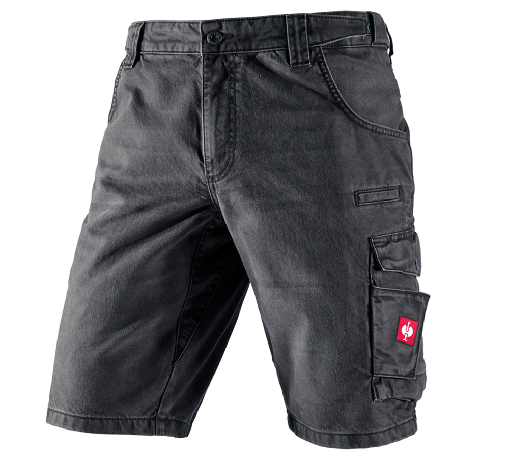Joiners / Carpenters: e.s. Worker denim shorts + graphite
