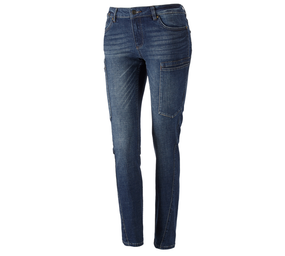 Topics: e.s. 7-pocket jeans, ladies' + stonewashed