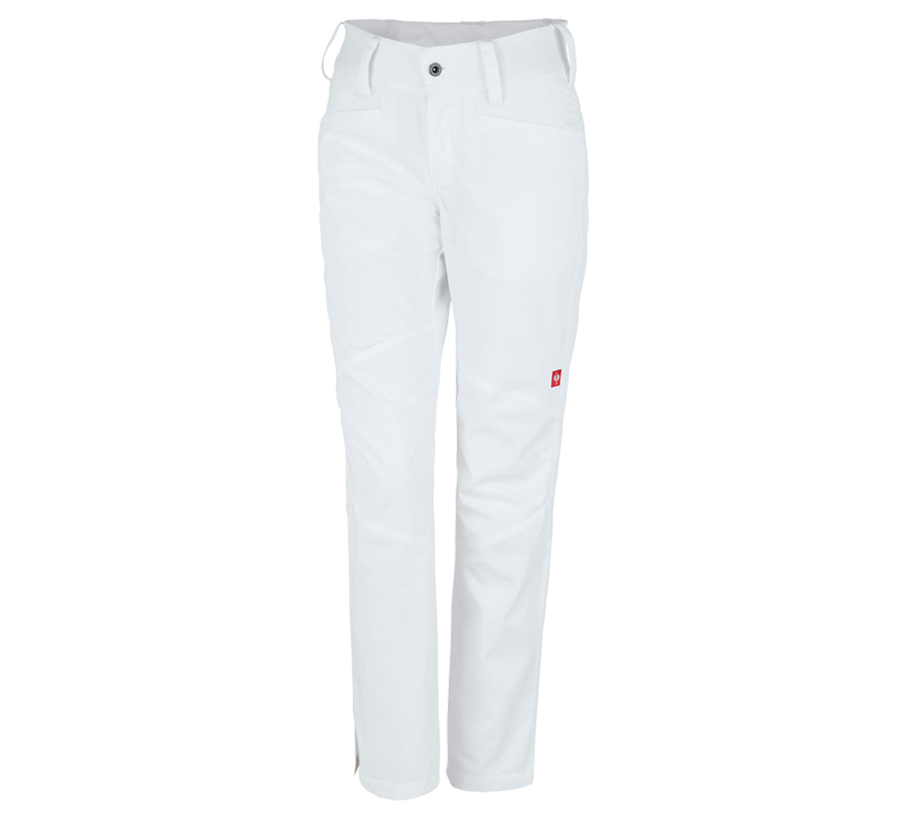 Plumbers / Installers: e.s. Trousers base, ladies' + white