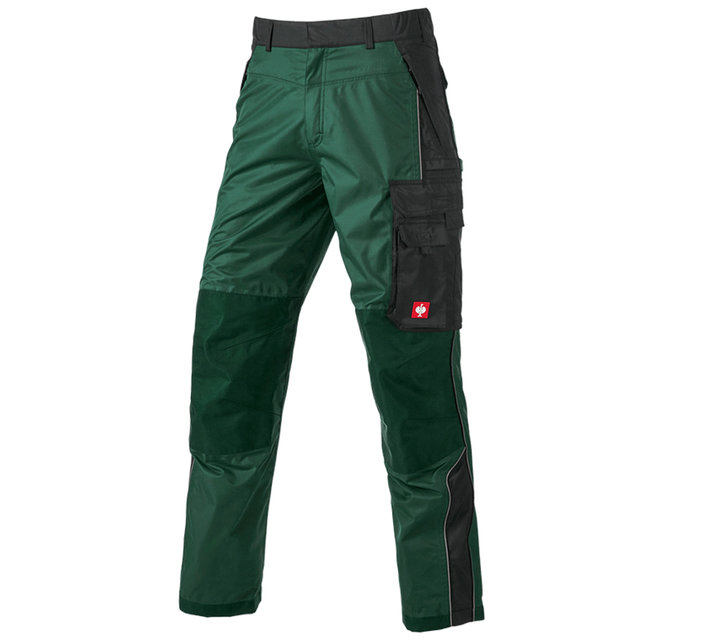 Gardening / Forestry / Farming: Functional trousers e.s.prestige + green/black