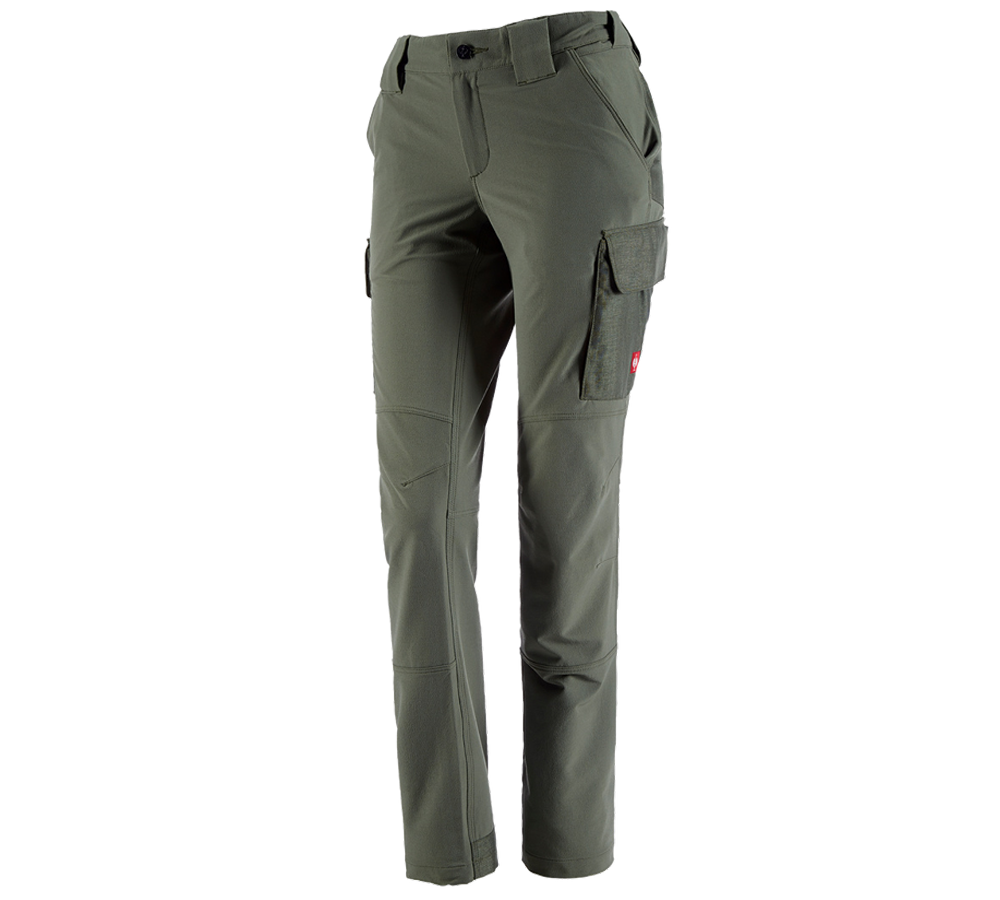 Plumbers / Installers: Funct. cargo trousers e.s.dynashield solid, ladies + thyme