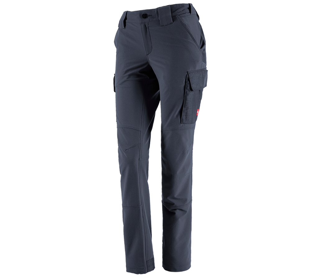 Plumbers / Installers: Funct. cargo trousers e.s.dynashield solid, ladies + pacific