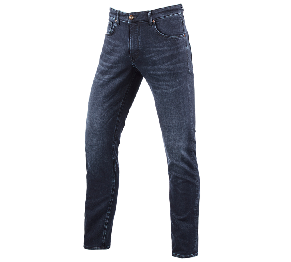 e.s. 5-pocket jeans jog-denim darkwashed | Strauss