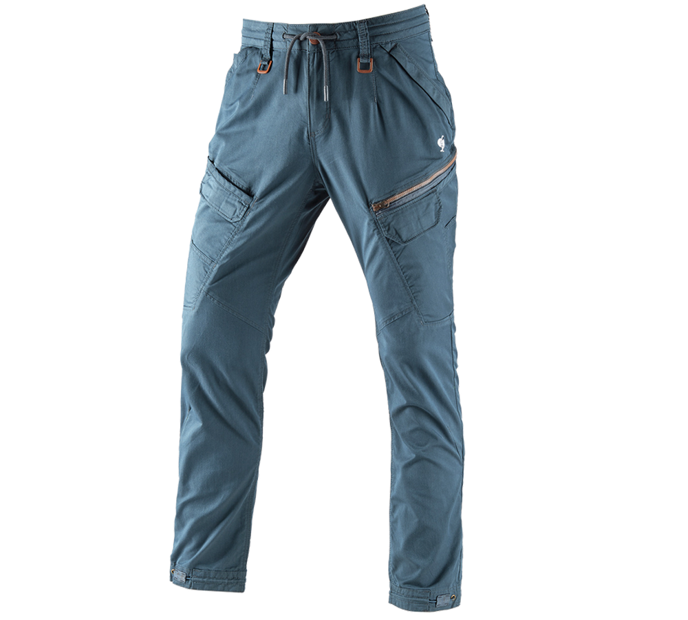 Work Trousers: Cargo trousers e.s. ventura vintage + ironblue