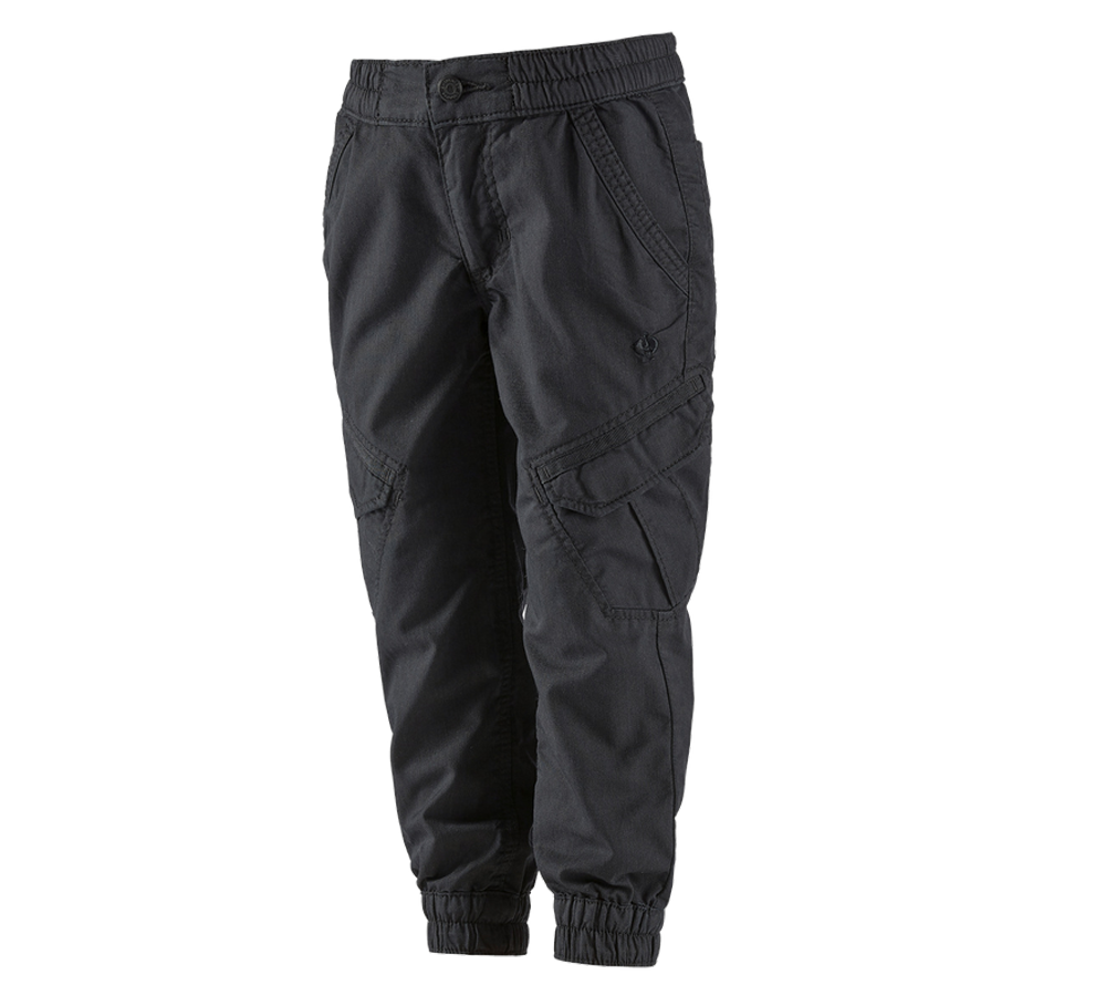 Work Trousers: Cargo trousers e.s. ventura vintage, children's + black