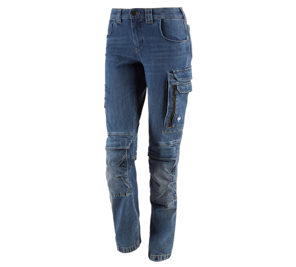 Topics: Cargo worker jeans e.s.concrete, ladies' + stonewashed