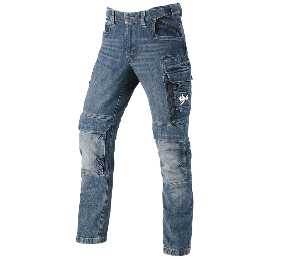 Work Trousers: Metallica denim pants + stonewashed