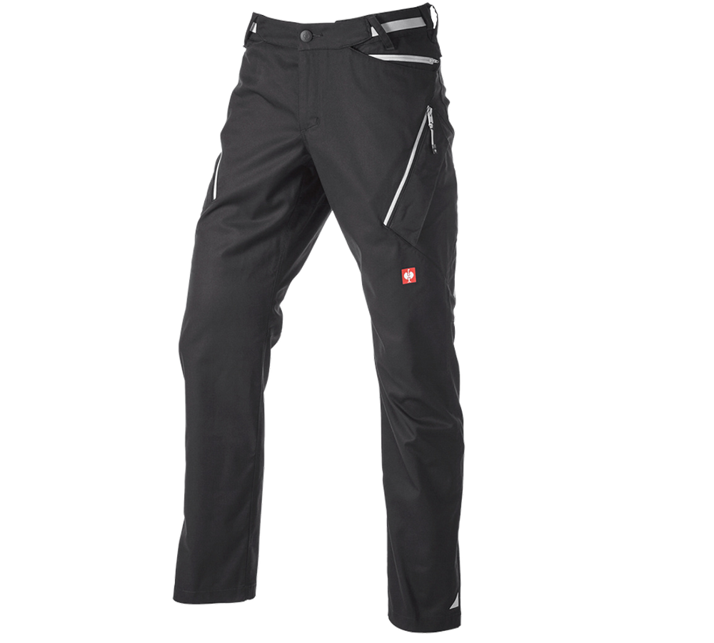 Work Trousers: Multipocket trousers e.s.ambition + black/platinum
