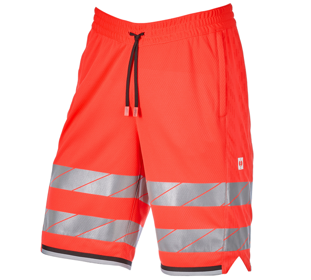 Topics: High-vis functional shorts e.s.ambition + high-vis red/black