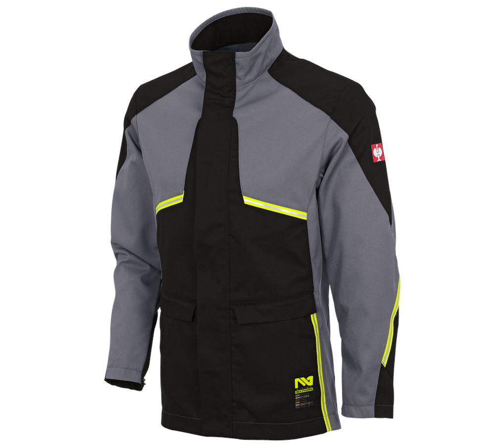 Work Jackets: Work jacket e.s.vision multinorm* + grey/black