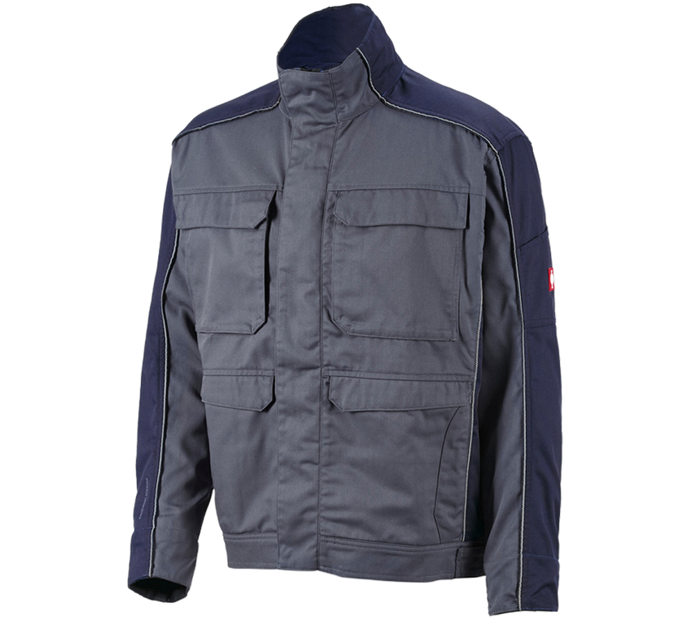 Plumbers / Installers: Work jacket e.s.active + grey/navy