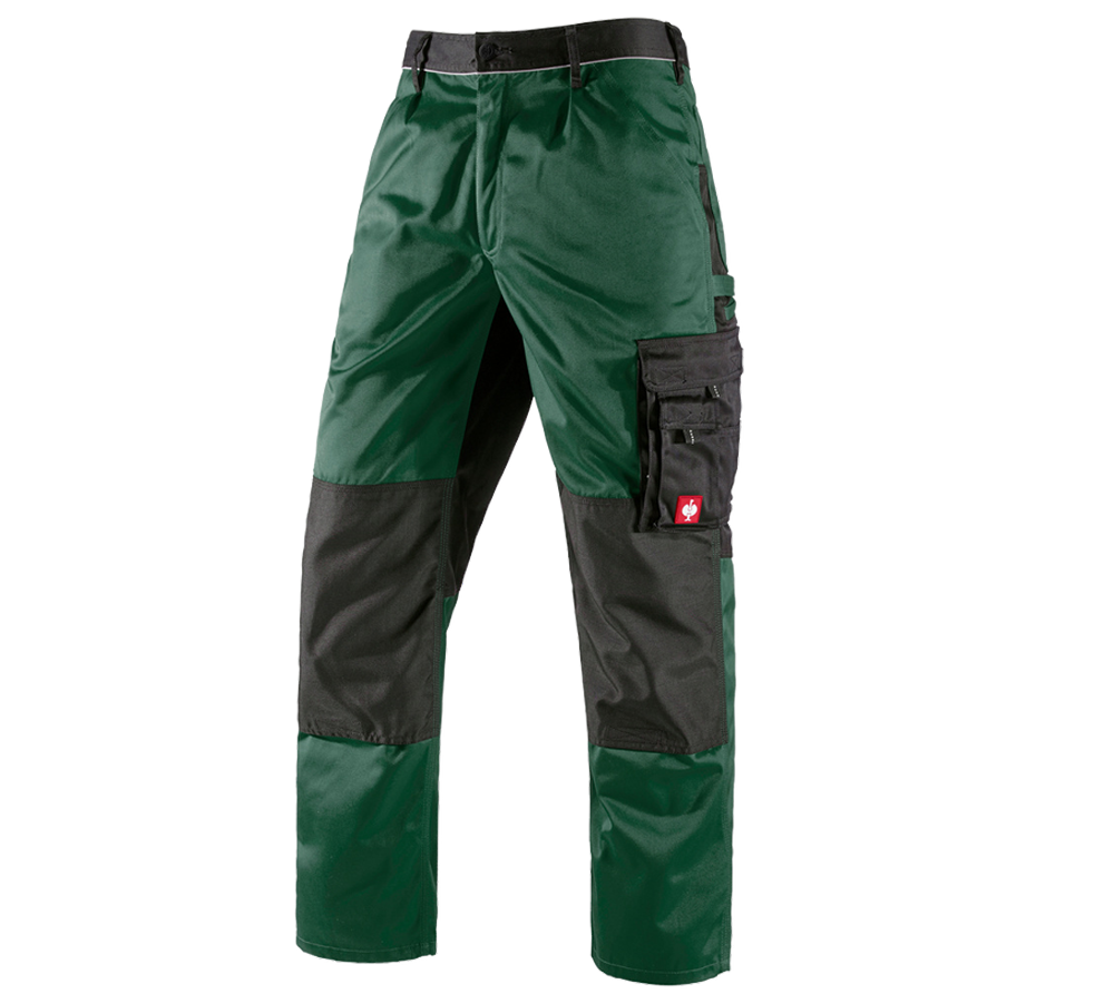 Plumbers / Installers: Trousers e.s.image + green/black
