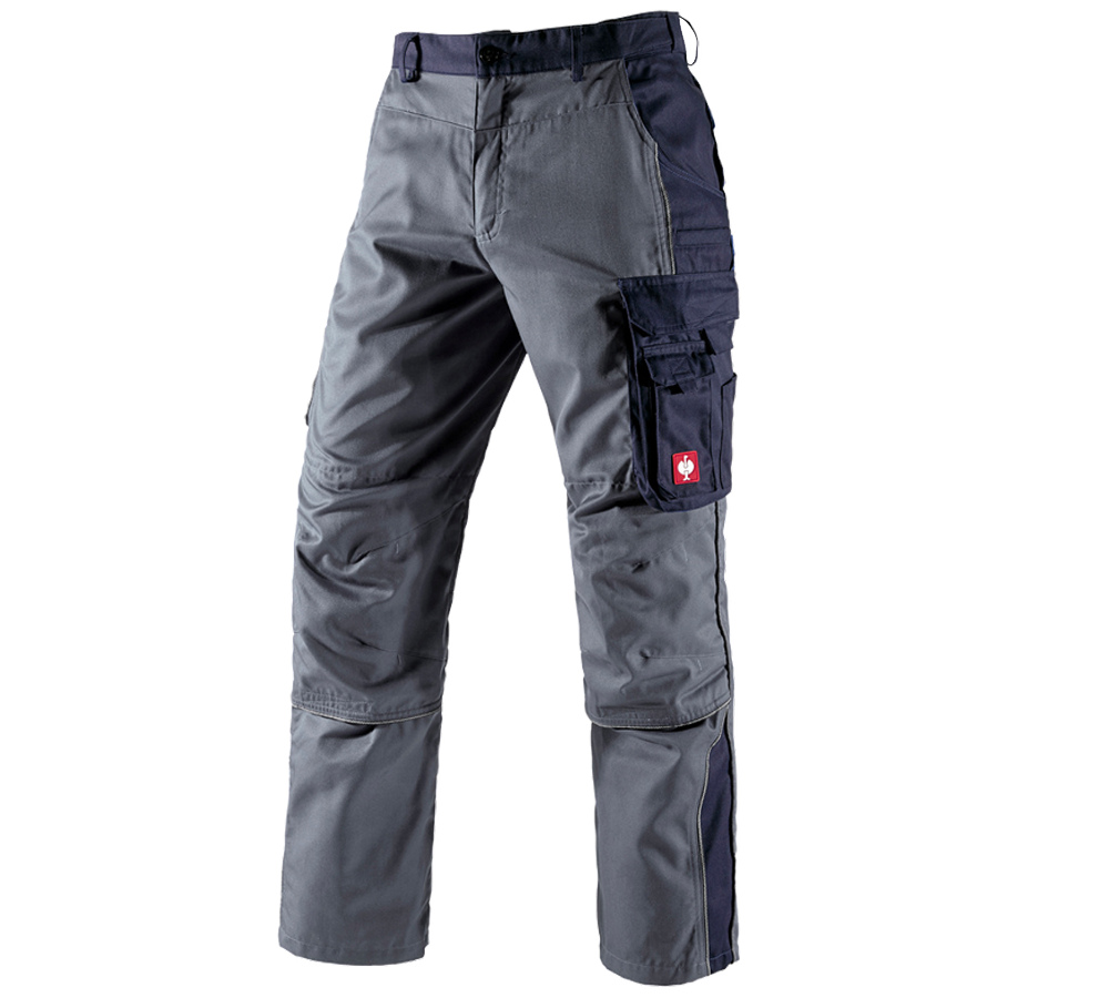 Plumbers / Installers: Trousers e.s.active + grey/navy