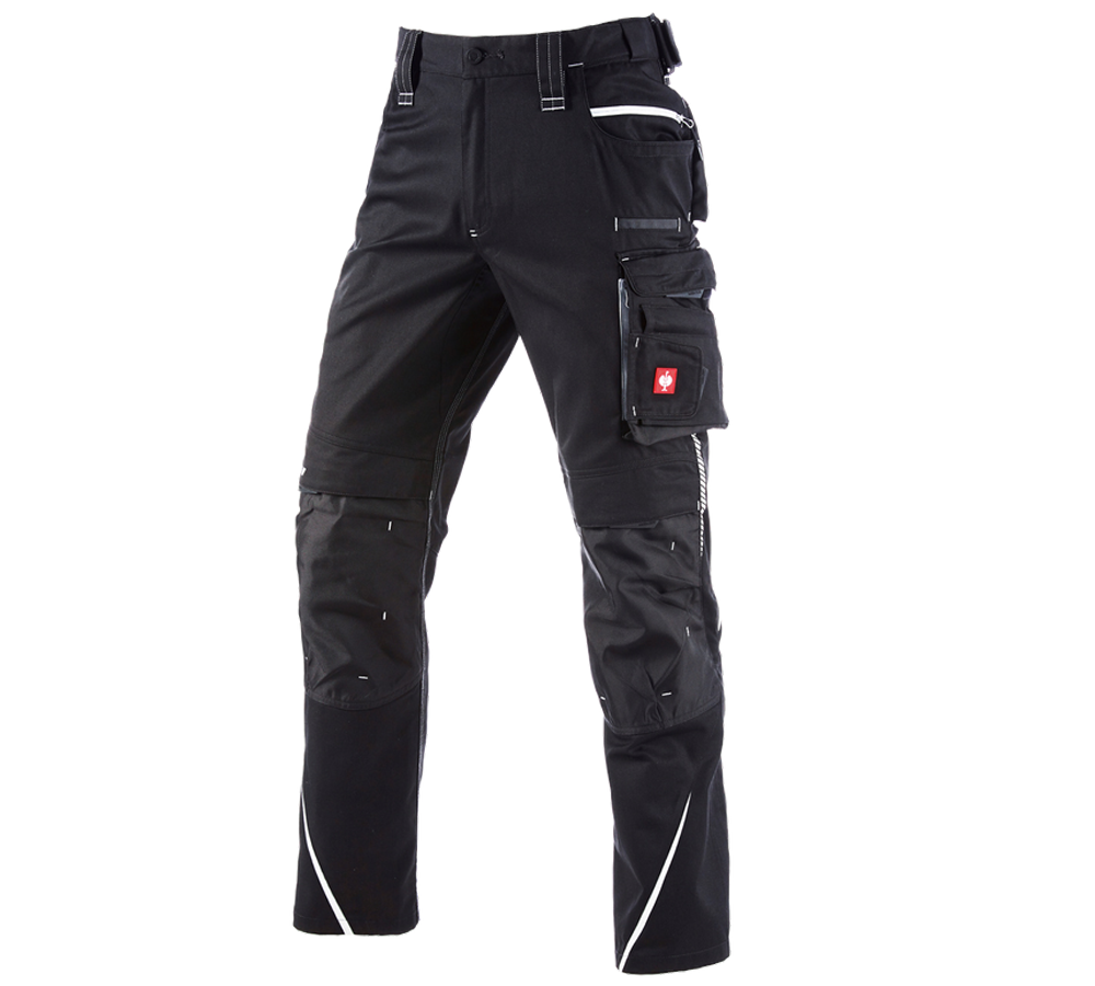 Plumbers / Installers: Winter trousers e.s.motion 2020, men´s + black/platinum