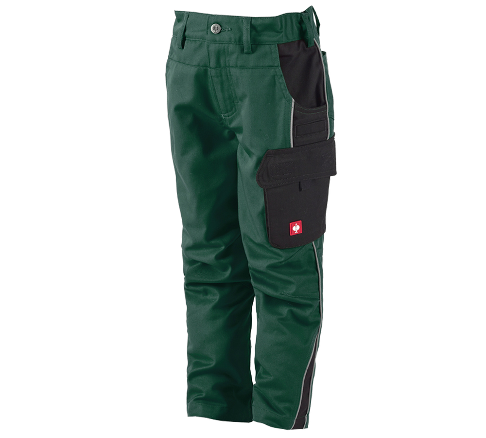 Topics: Children's trousers e.s.active + green/black