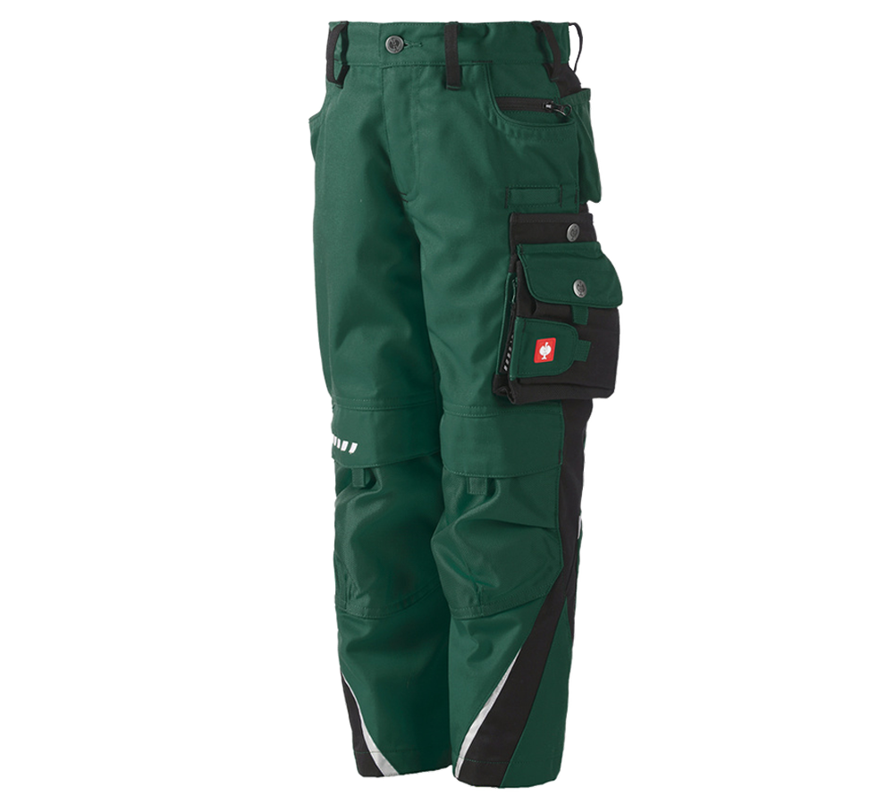Topics: Children's trousers e.s.motion Winter + green/black