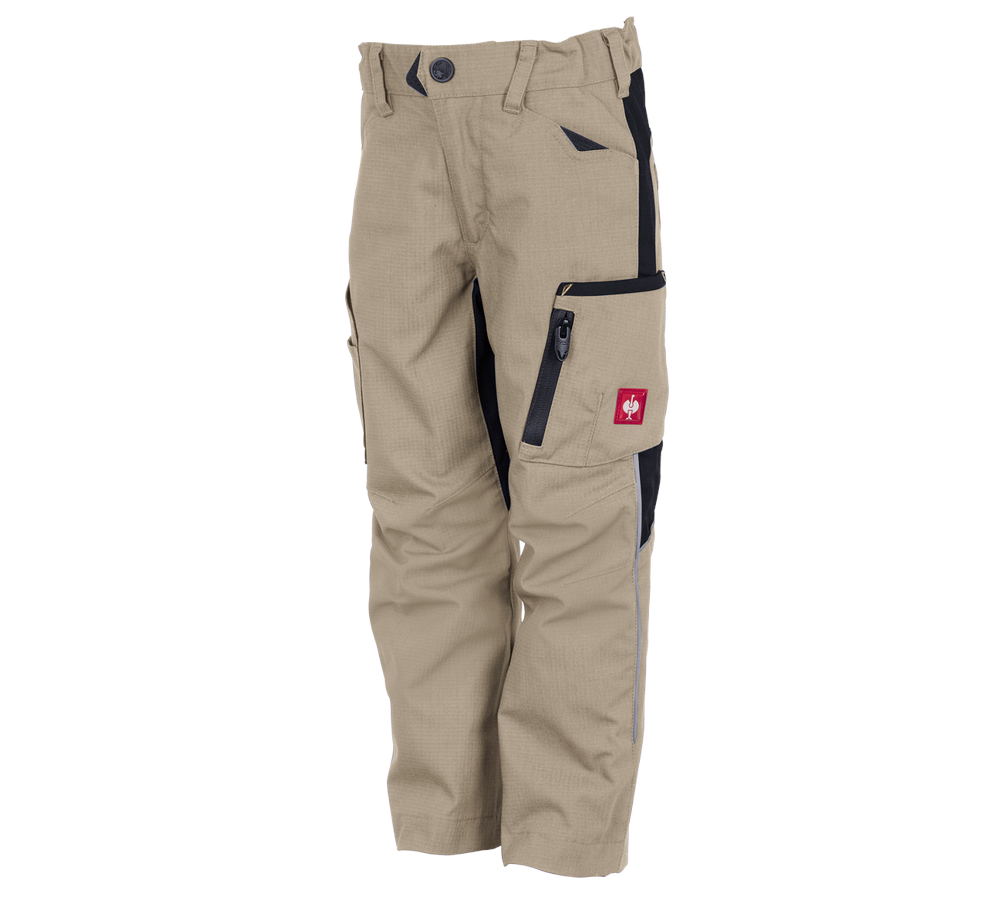 Trousers: Winter trousers e.s.vision, children's + clay/black