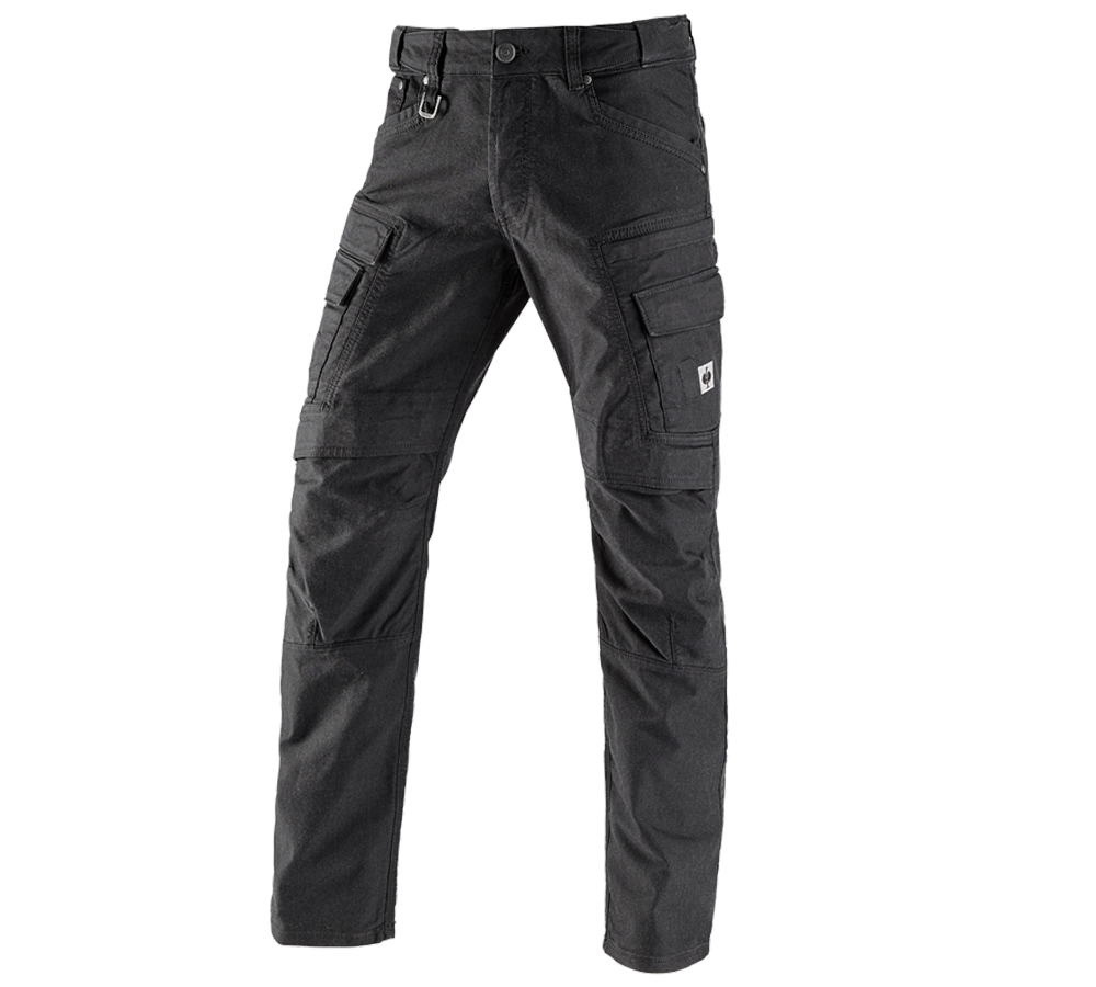 Joiners / Carpenters: Worker cargo trousers e.s.vintage + black