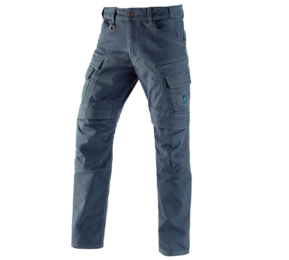 Joiners / Carpenters: Worker cargo trousers e.s.vintage + arcticblue