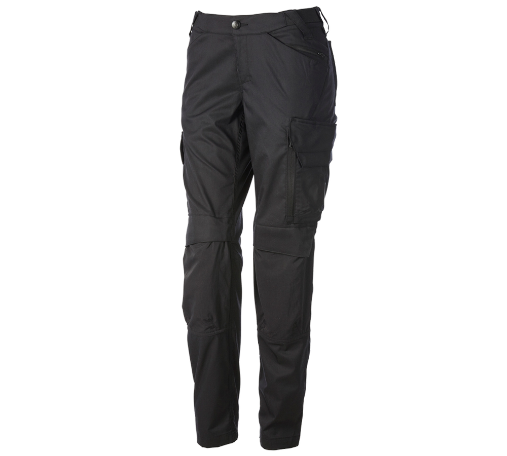 Work Trousers: Trousers e.s.trail, ladies' + black
