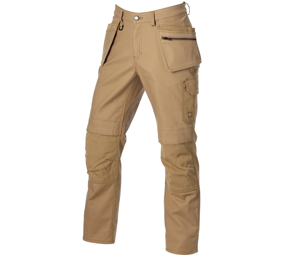 Topics: Worker trousers e.s.iconic tool-pouch + almondbrown