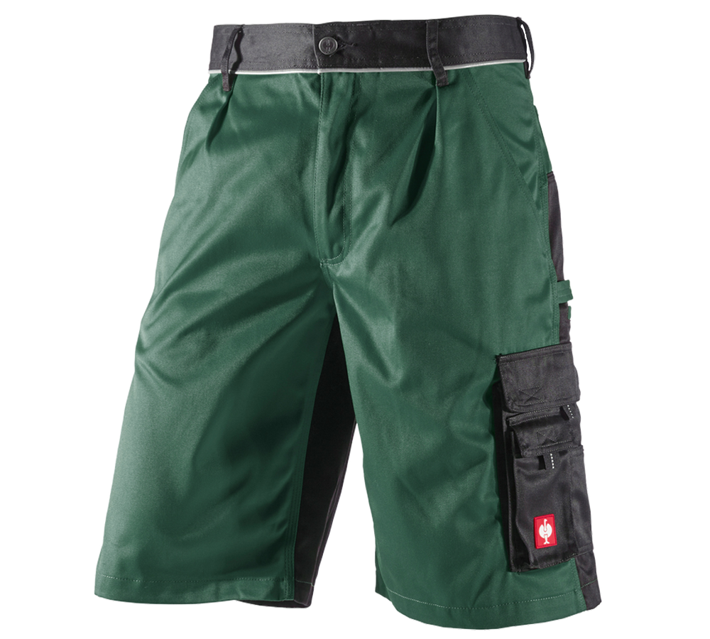 Work Trousers: Short e.s.image + green/black