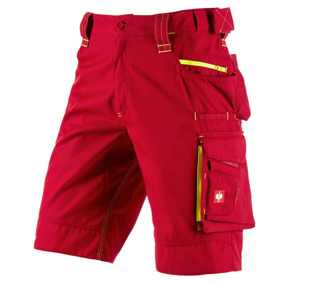 Plumbers / Installers: Shorts e.s.motion 2020 + fiery red/high-vis yellow