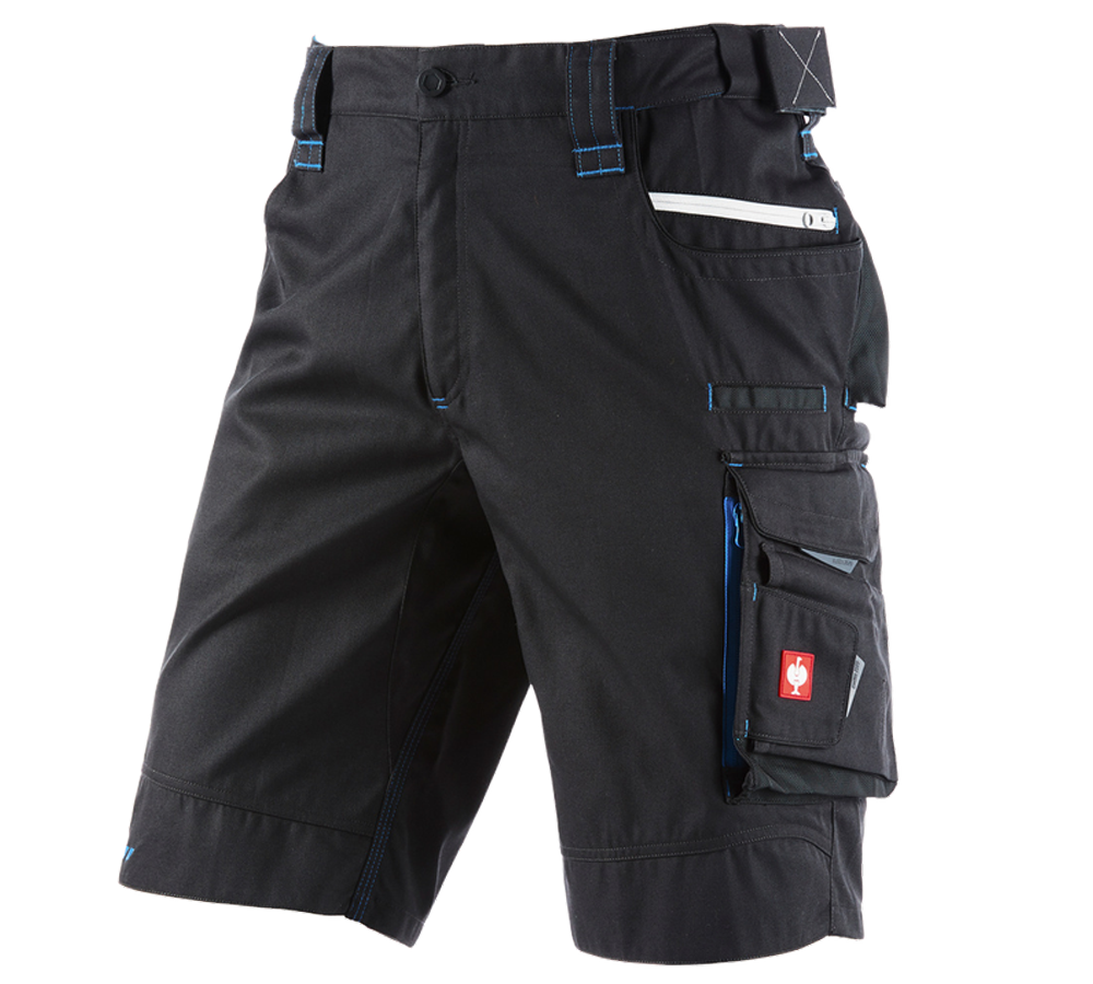 Work Trousers: Shorts e.s.motion 2020 + graphite/gentianblue