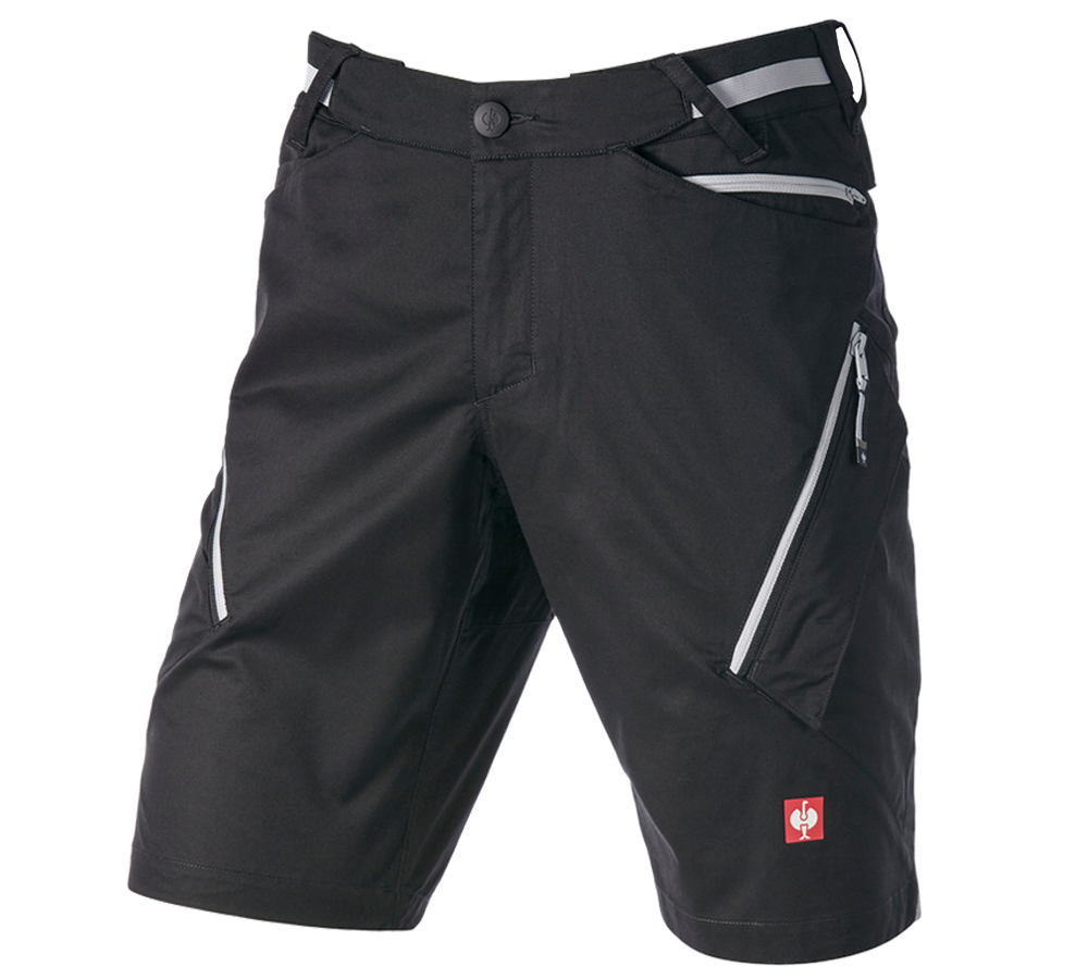 Work Trousers: Multipocket shorts e.s.ambition + black/platinum
