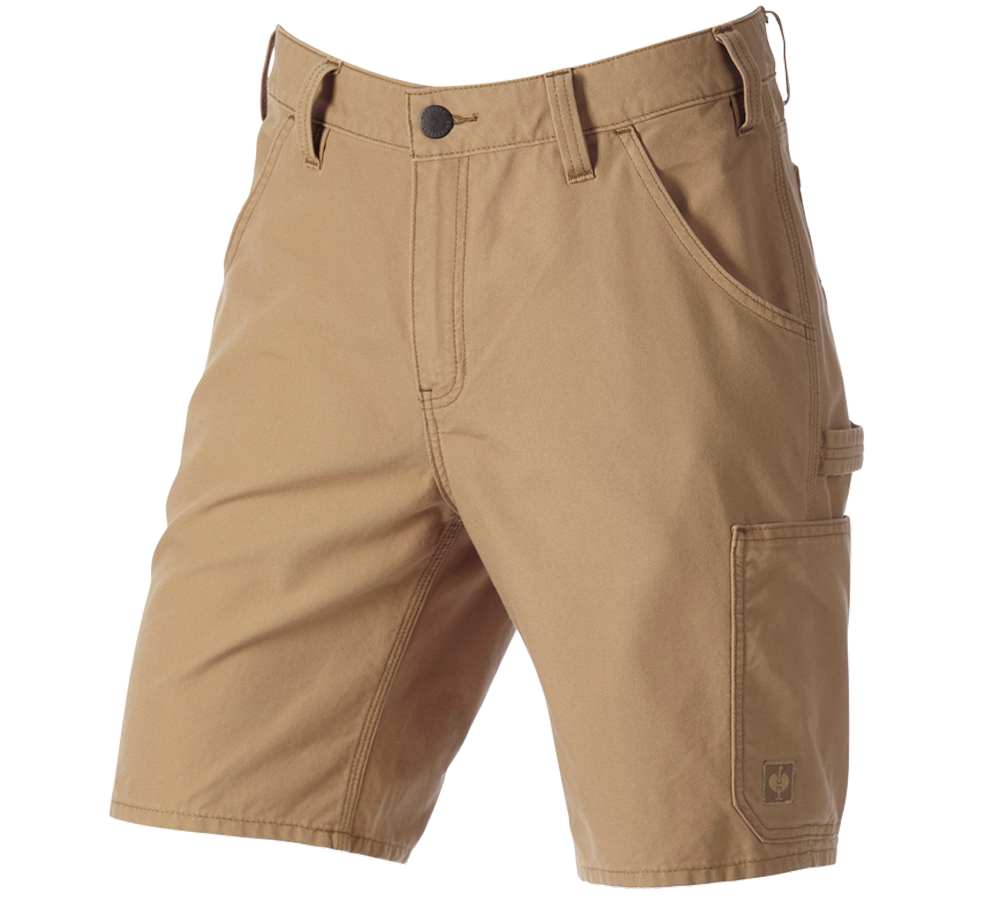 Work Trousers: Shorts e.s.iconic + almondbrown