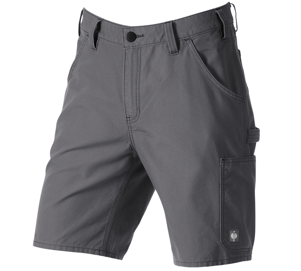 Work Trousers: Shorts e.s.iconic + carbongrey