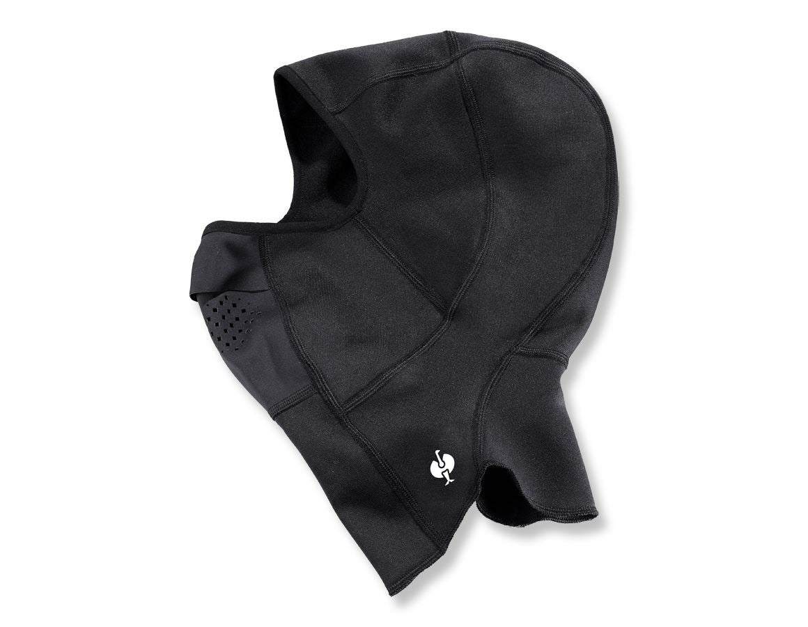 Accessories: e.s.FIBERTWIN® thermo stretch weath. protect. mask + black