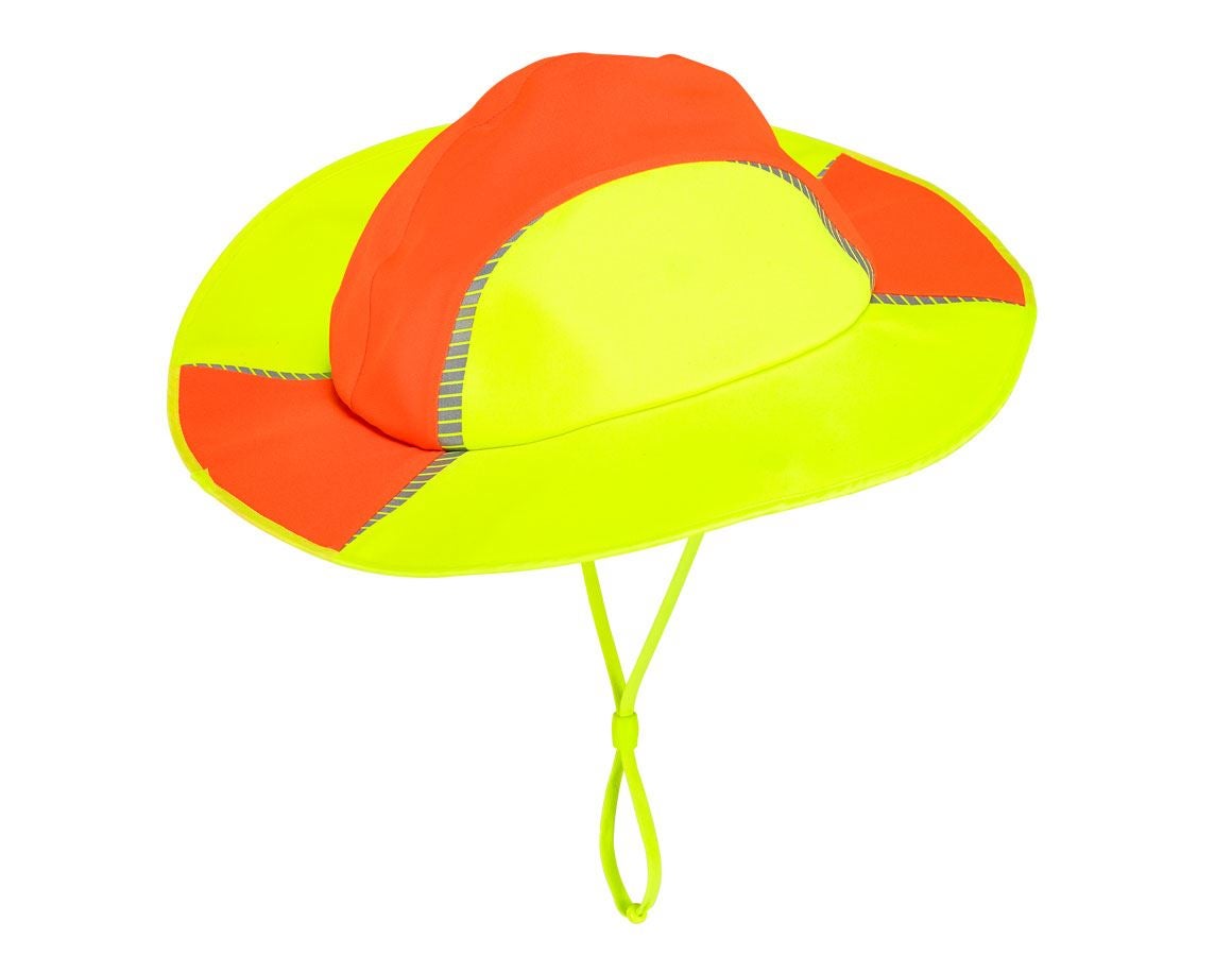 Topics: Functional rain hat e.s.motion 2020 + high-vis orange/high-vis yellow