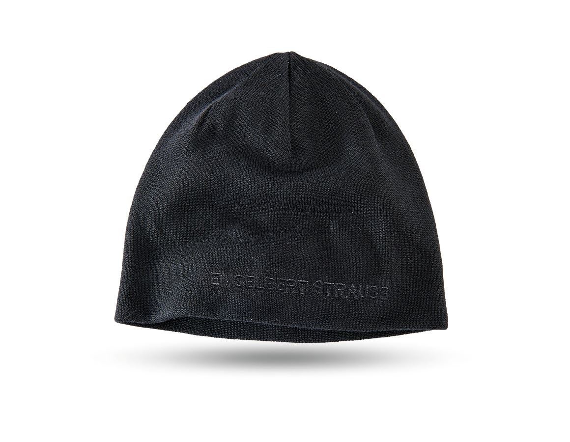 Plumbers / Installers: Fine knit hat e.s.dynashield + black