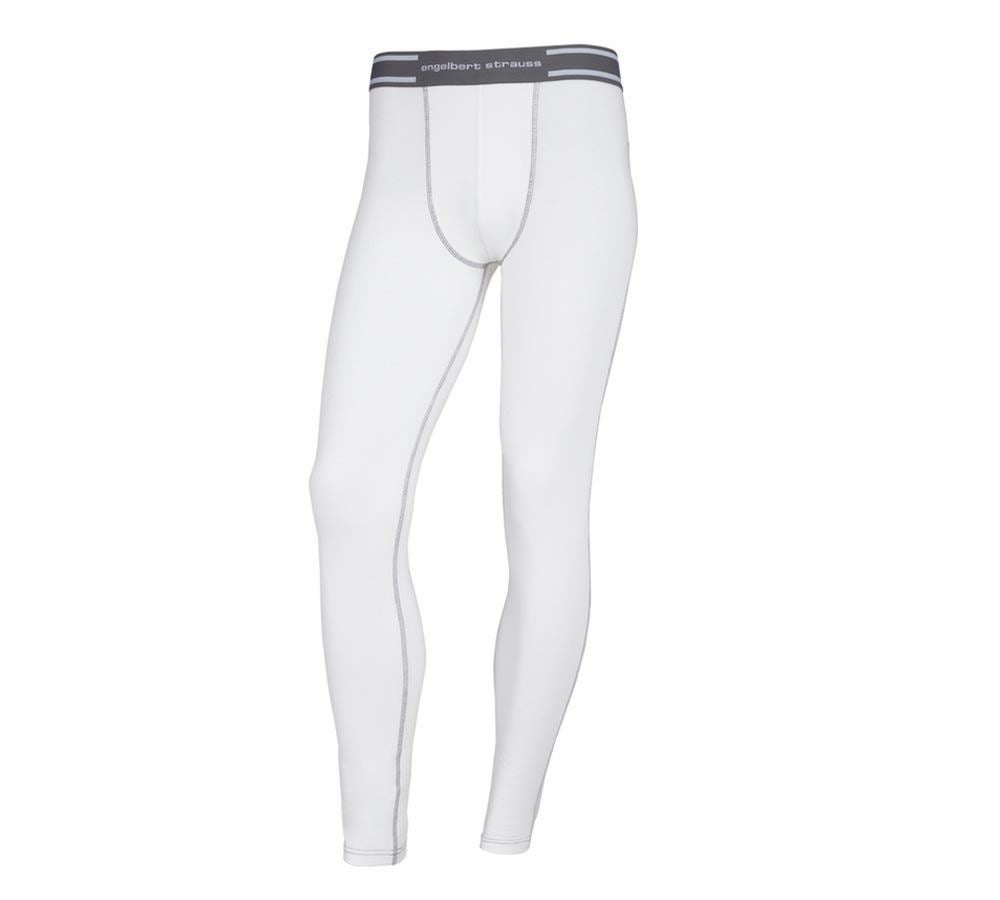 Underwear | Functional Underwear: e.s. cotton stretch long-pants + white