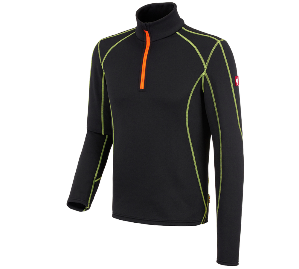 Cold: Functional-Troyer thermo stretch e.s.motion 2020 + black/high-vis yellow/high-vis orange