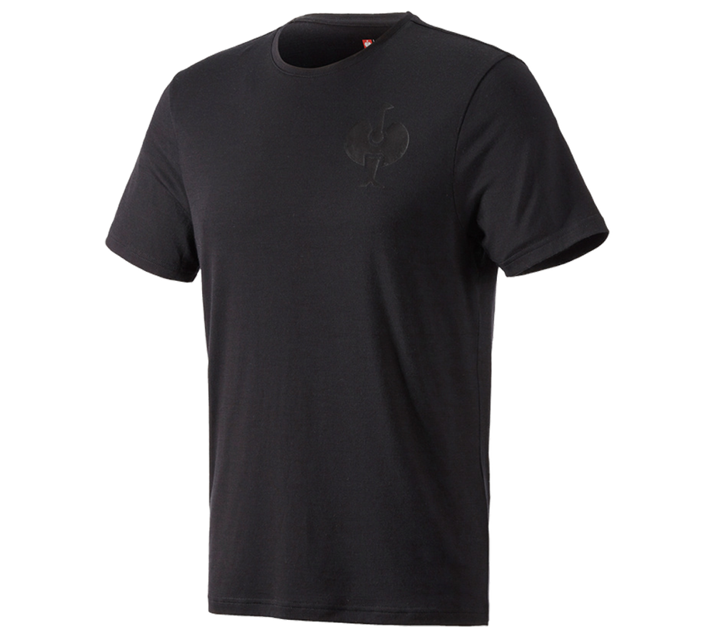 Topics: T-Shirt Merino e.s.trail + black
