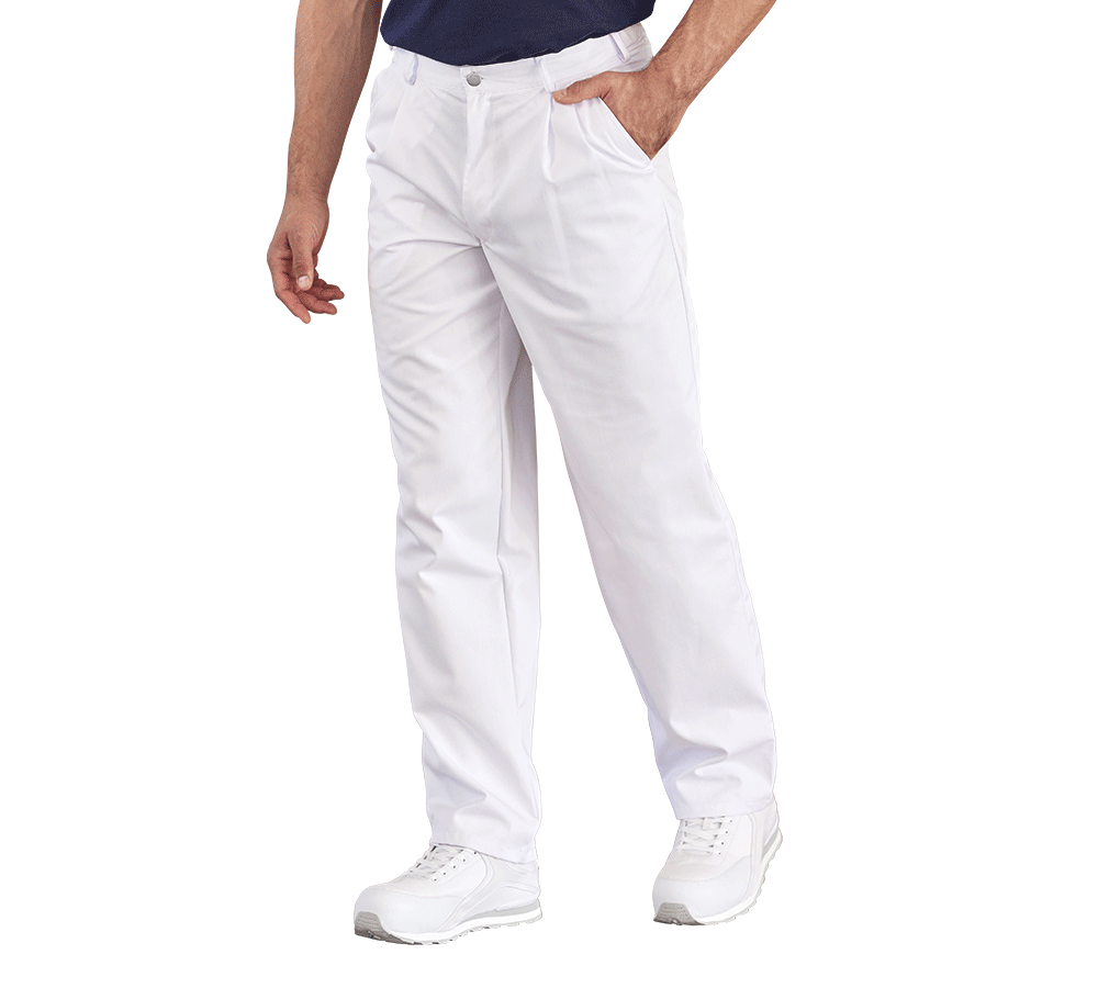 Work Trousers: Trousers Tom + white