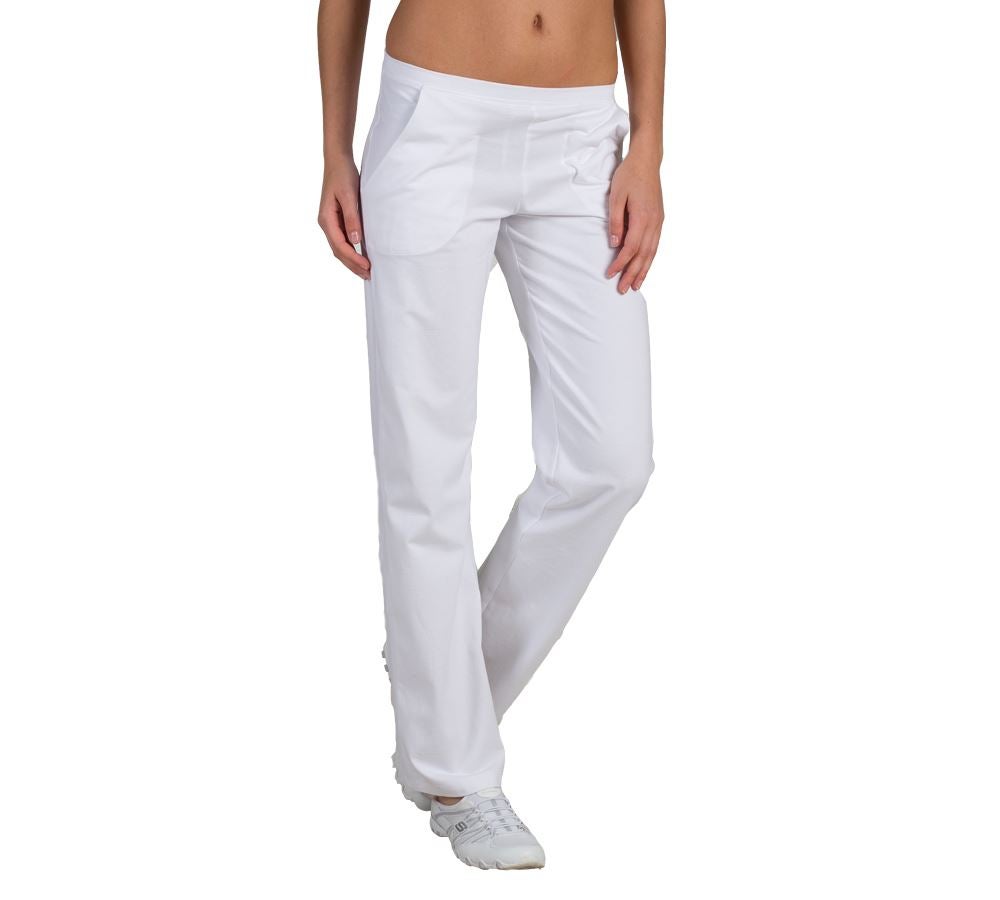 Topics: e.s. Sweat trousers + white